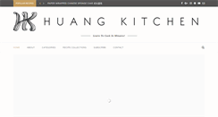 Desktop Screenshot of huangkitchen.com